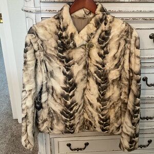 Mink fur jacket new condition